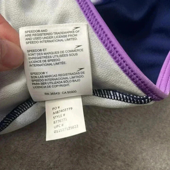 [Y16]Speedo  Girl One Piece Swim Suit - Picture 4 of 5